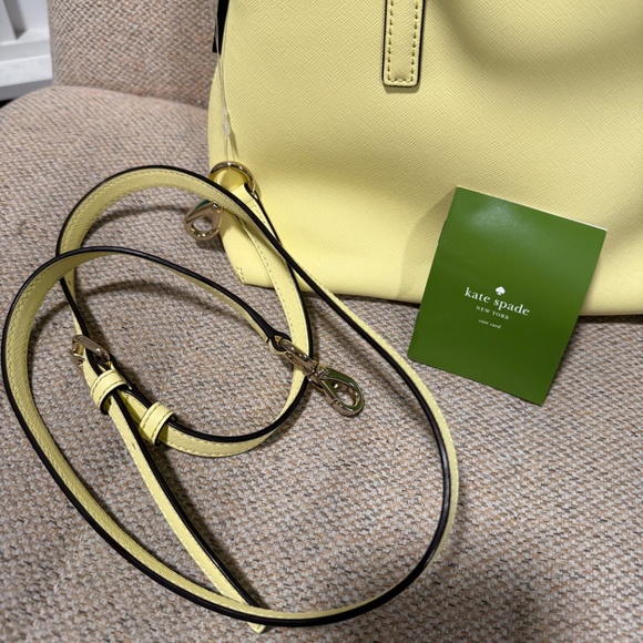 Kate Spade Cedar Street Maise Leather Shoulder Bag - Beautiful Yellow - Picture 6 of 6
